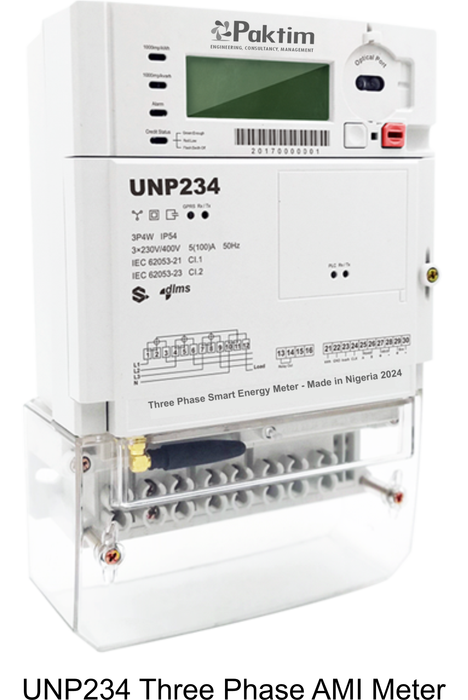 UNP234 Three Phase AMI Meter
